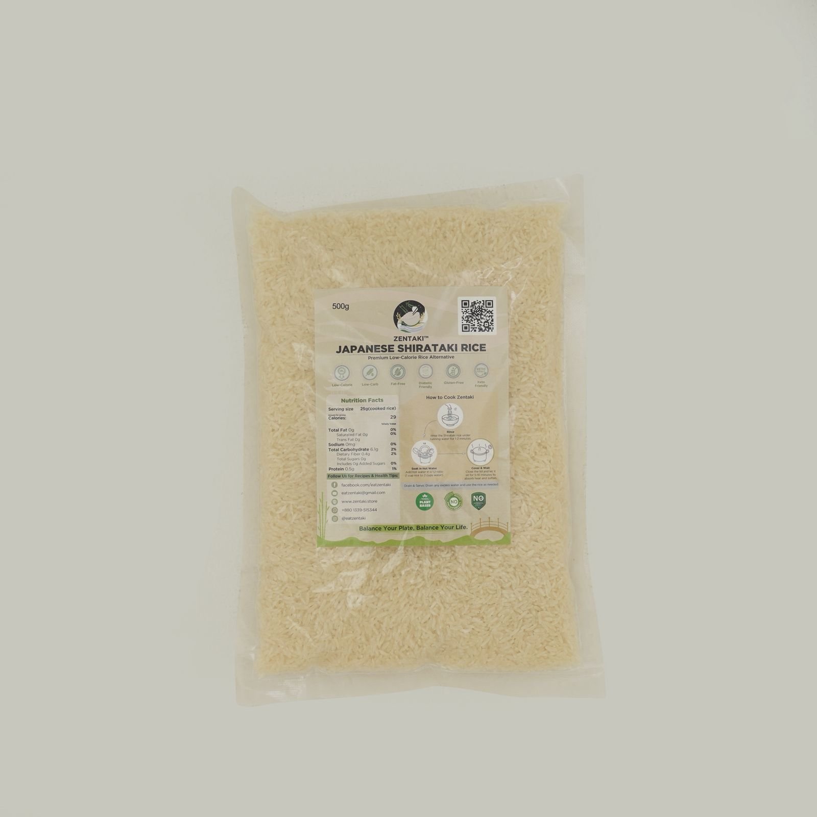 Shirataki Rice 500g